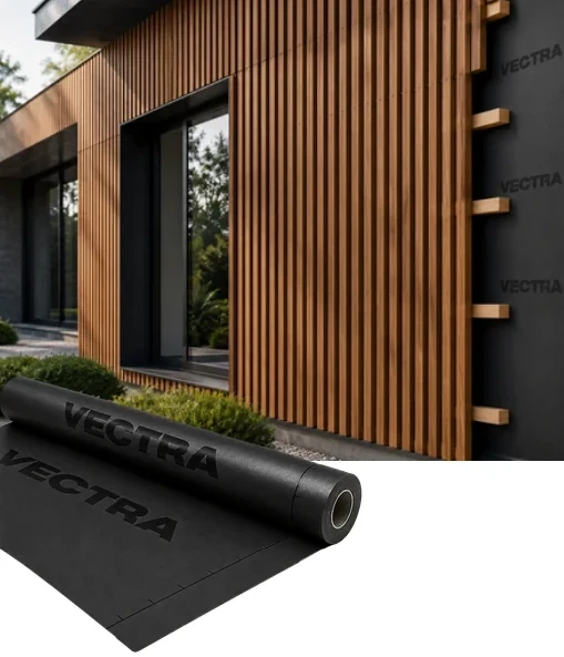 VECTRA – UV-Resistant Vapour-Permeable Façade Membrane